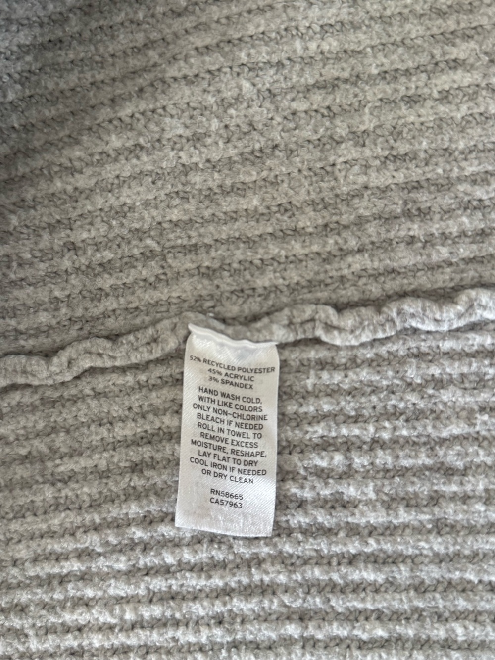 Halogen Light Gray Ribbed Open-Front Cardigan - Picture 6 of 6